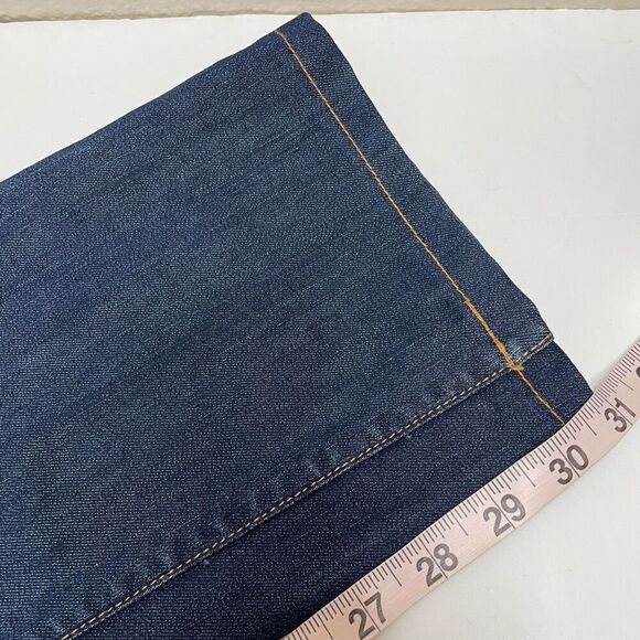 J Brand Dark Wash Low Rise Straight Leg Jeans Size 26 - Picture 10 of 12